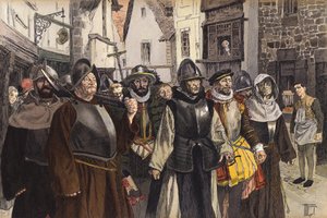 Procession de la Ligue catholique dans les rues de Paris, 1590 - Hermann Vogel