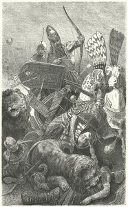 Ramsès le Grand à la bataille de Qadesh, 1274 av. J.-C.