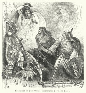 Tannhäuser avec Vénus - Hermann Vogel