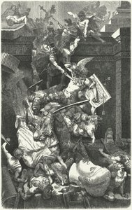 Les Vandales attaquant Rome, 455 - Hermann Vogel