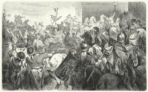 Triomphe de Scipion Émilien après la destruction de Carthage lors de la troisième guerre punique, 146 av. J.-C. - Hermann Vogel
