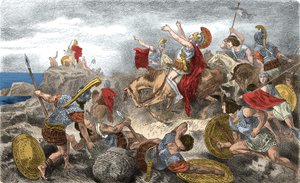 Xénophon se retirant en Perse - Hermann Vogel