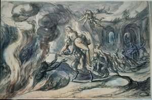 Eurydice dans les Enfers - Hermann Weyer