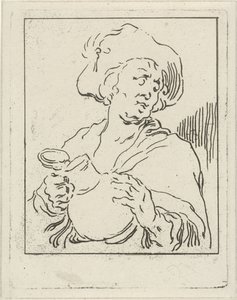 Homme avec cruche