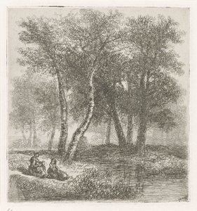 Mère et enfant au bord de l