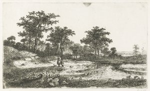 Deux chasseurs près d