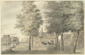Place dans le village de Zuilen - Hermanus Petrus Schouten