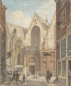 Vue de la vieille église d