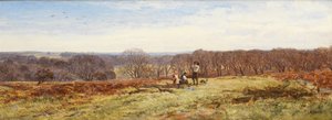 Dans la New Forest, Hampshire - Heywood Hardy