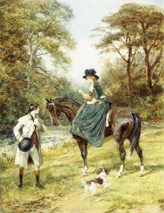 Le rendez-vous - Heywood Hardy
