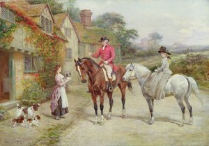 La première rupture dans la famille - Heywood Hardy