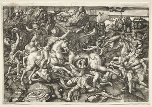 Combat entre cavaliers, 1523
