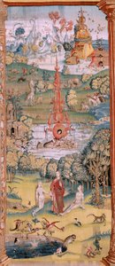 Tapisserie flamande. Série Quatre tapisseries d