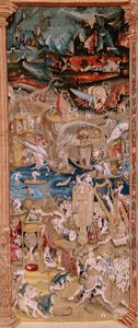 Tapisserie flamande. Série Quatre tapisseries d