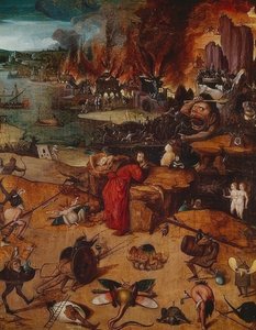La tentation de Saint Antoine - Hieronymus Bosch