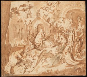 La Tentation de Saint Antoine - Hieronymus Bosch