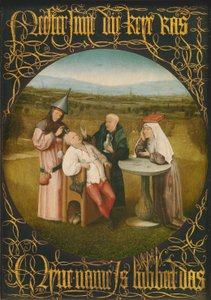 La guérison de la folie, c.1494 - Hieronymus Bosch
