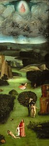 Le Jugement dernier, panneau de gauche, vers 1485 - Hieronymus Bosch