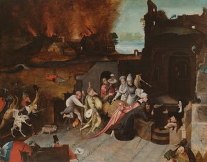 La Tentation de Saint Antoine, vers 1530-1600 - Hieronymus Bosch