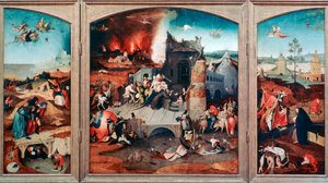 Triptyque de la Tentation de Saint Antoine, vers 1480-1516