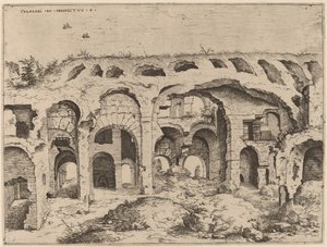 Quatrième vue du Colisée - Hieronymus Cock