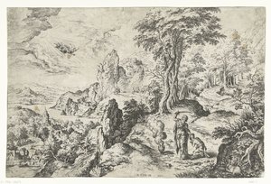 Paysage avec le sacrifice d