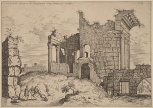 Deuxième vue du Forum de Nerva - Hieronymus Cock