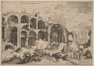 Troisième vue du Colisée - Hieronymus Cock