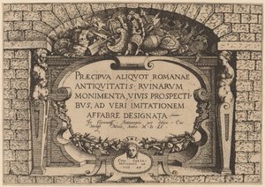 Page de titre - Hieronymus Cock