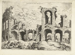 Deuxième vue du Colisée à Rome - Hieronymus Cock