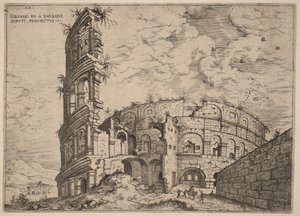 Vue sur le Colisée - Hieronymus Cock