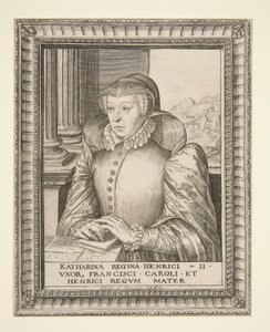 Catherine de Médicis - Hieronymus Wierix