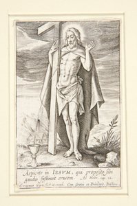 Christ comme Sauveur - Hieronymus Wierix