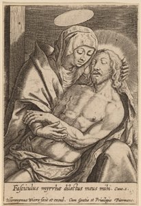 Fasciculus myrrhae dilectus meus mihi - Hieronymus Wierix