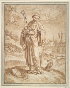 Saint Benoît - Hieronymus Wierix