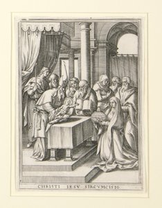 Six scènes de la vie de la Vierge - Hieronymus Wierix