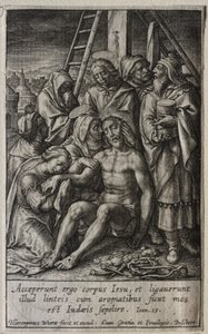 La Passion : Descente de Croix - Hieronymus or Jerome Wierix