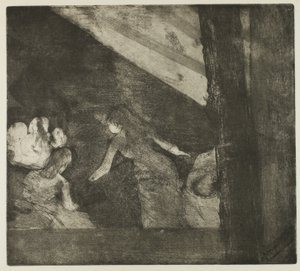 At the Café des Ambassadeurs - Hilaire Germain Edgar Degas