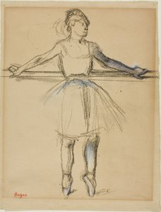 Danseuse au bar (sur le point)