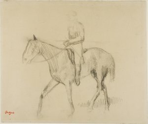 Cheval et cavalier - Hilaire Germain Edgar Degas
