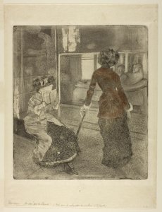 Mary Cassatt au Louvre : La galerie étrusque - Hilaire Germain Edgar Degas