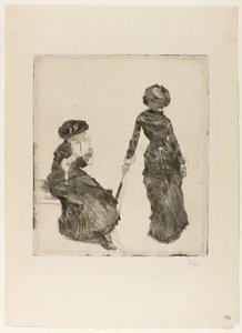 Mary Cassatt au Louvre : La galerie étrusque