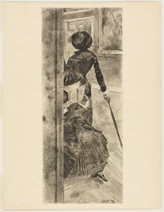 Mary Cassatt au Louvre : La Galerie des peintures - Hilaire Germain Edgar Degas