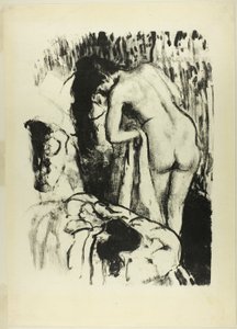 Femme nue debout, se séchant - Hilaire Germain Edgar Degas