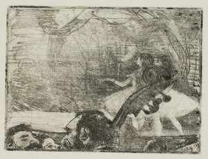 On Stage I - Hilaire Germain Edgar Degas