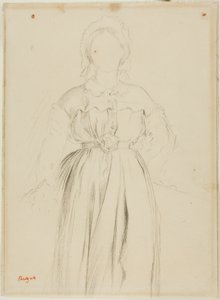 Étude pour un portrait de Marguerite de Gas - Hilaire Germain Edgar Degas