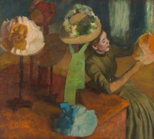 La boutique de chapellerie - Hilaire Germain Edgar Degas