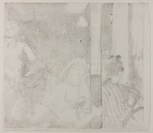 Femmes devant un café, soirée - Hilaire Germain Edgar Degas