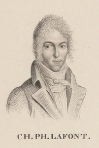 Portrait du violoniste et compositeur Charles Philippe Lafont 1781-1839. - Hilaire Ledru