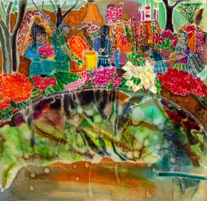 Décorer les tombes, Jour des Morts, Oaxaca - Hilary Simon